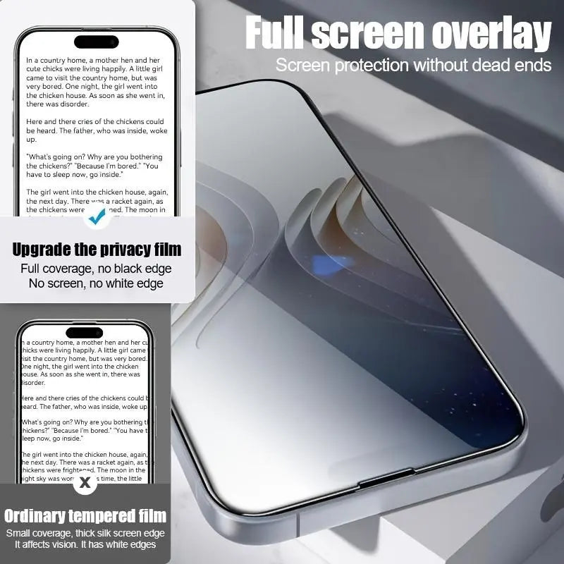 8IN1 Privacy Screen Protectors for Iphone 17 16 Pro Max 15 14 13 Pro Max plus 16E Air Value Pack 5 Anti-Peeping Tempered Glass 3 Camera Lens Protectors 9H Hardness HD Clarity