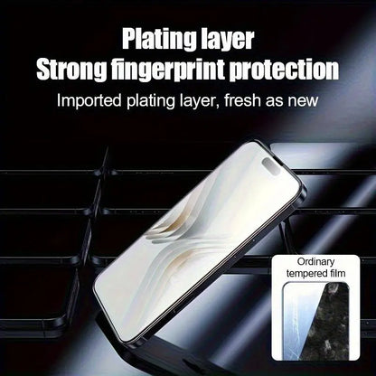 8IN1 Privacy Screen Protectors for Iphone 17 16 Pro Max 15 14 13 Pro Max plus 16E Air Value Pack 5 Anti-Peeping Tempered Glass 3 Camera Lens Protectors 9H Hardness HD Clarity