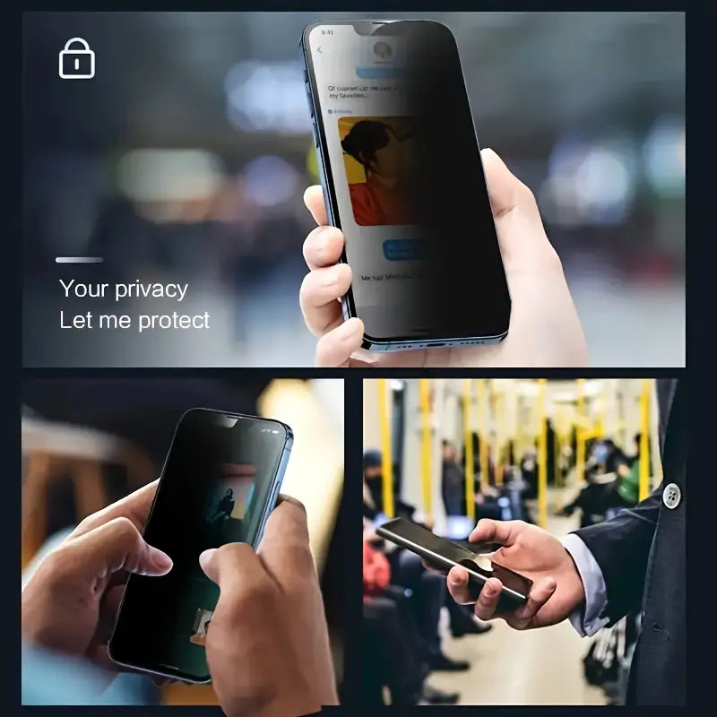 8IN1 Privacy Screen Protectors for Iphone 17 16 Pro Max 15 14 13 Pro Max plus 16E Air Value Pack 5 Anti-Peeping Tempered Glass 3 Camera Lens Protectors 9H Hardness HD Clarity