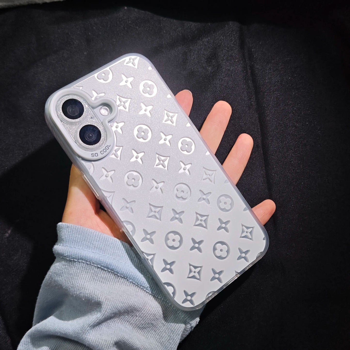 Stylish Classic Floral TPU Laser Phone Case for iPhone 11-17 Pro Max - Ultimate Anti-Drop Protection & Perfect Gift!